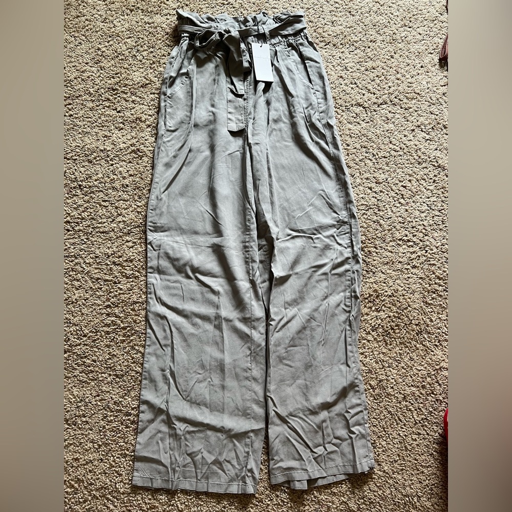 THREAD AND SUPPLY Slate Green pants. Size small